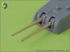 Master SM-350-032 IJN 20cm/50 (8) 3rd Year Type No. 2 barrels - without blastbags (10pcs)